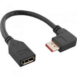 Ein Angebot für InLine DisplayPort 1.4 Adapterkabel ST/BU, 8K4K, rechts gewinkelt, schwarz/gold, 0,15m InLine aus dem Bereich Kabel > Displayport - jetzt kaufen.