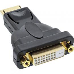 Ein Angebot für InLine DisplayPort Adapter, DisplayPort Stecker auf DVI-D 24+1 Buchse, schwarz InLine aus dem Bereich Adapter / Konverter > Displayport zu HDMI / VGA / DVI - jetzt kaufen.