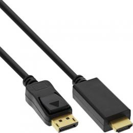 Ein Angebot für InLine DisplayPort zu HDMI Konverter Kabel, 4K/60Hz schwarz, 0,3m InLine aus dem Bereich Kabel > Displayport zu HDMI / VGA / DVI - jetzt kaufen.