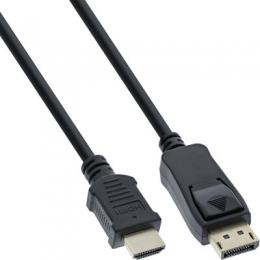 Ein Angebot für InLine DisplayPort zu HDMI Konverter Kabel, schwarz, 0,5m InLine aus dem Bereich Kabel > Displayport zu HDMI / VGA / DVI - jetzt kaufen.