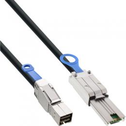 InLine externes Mini SAS HD Kabel, SFF-8644 zu SFF-8088, 6Gb/s, 1m