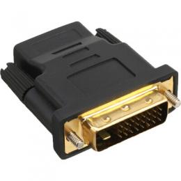 InLine HDMI-DVI Adapter, HDMI Buchse auf DVI Stecker, vergoldete Kontakte, 4K2K kompatibel