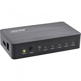 InLine HDMI Switch, 5-fach, 4K2K@60Hz, HDCP 2.2