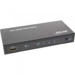 Ein Angebot für InLine HDMI Switch / Umschalter, 3 Eingnge auf 1 Ausgang, 4K2K, 3D, HD Audio InLine aus dem Bereich Signalsteuerung > Audio/Video Steuerung > Grafik-Switche - jetzt kaufen.