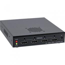 InLine HDMI Videowand Verteiler 1 auf 4, Full-HD