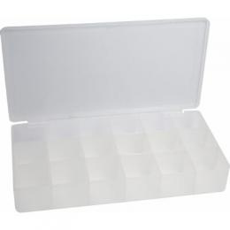 InLine Kleinteile Leerbox, 18 Fcher, Abmessungen: 213x114x35mm