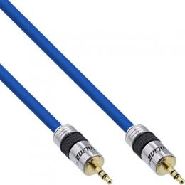 InLine Klinken-Kabel PREMIUM, 3,5mm Stecker / Stecker, 3m