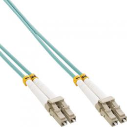 InLine LWL Duplex Kabel, LC/LC, 50/125m, OM3, 0,5m
