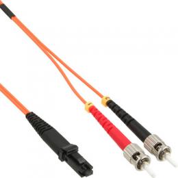 InLine LWL Duplex Kabel, MTRJ/ST, 50/125m, OM2, 2m