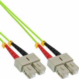 InLine LWL Duplex Kabel, SC/SC, 50/125µm, OM5, 2m
