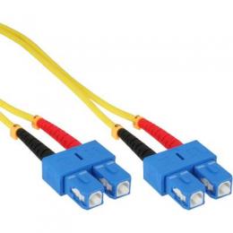 InLine LWL Duplex Kabel, SC/SC, 9/125m, OS2, 2m