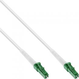 InLine LWL Simplex Kabel, FTTH, LC/APC 8 zu LC/APC 8, 9/125m, OS2, 10m