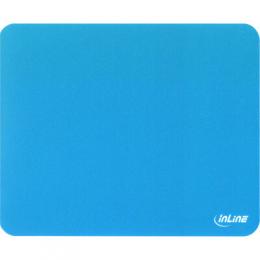 InLine Maus-Pad antimikrobiell, ultradnn, blau, 220x180x0,4mm