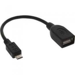 Ein Angebot für InLine Micro-USB OTG Adapterkabel, Micro-B Stecker an USB A Buchse, 0,15m InLine aus dem Bereich Adapter / Konverter > USB OTG - jetzt kaufen.