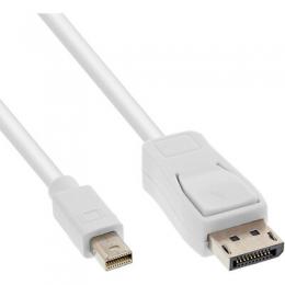 Ein Angebot für InLine Mini DisplayPort zu DisplayPort Kabel, wei, 1,5m InLine aus dem Bereich Kabel > Displayport - jetzt kaufen.