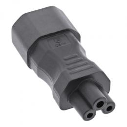 InLine® Netzadapter IEC 60320 C14 / C5, 3pol. Kaltgeräte / Notebook