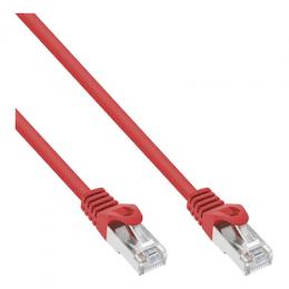 InLine® Patchkabel, SF/UTP, Cat.5e, rot, 3m