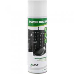 InLine Power Duster, extra starker Druckgas-Reiniger Spraydose 400ml
