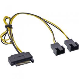 Ein Angebot für InLine SATA Strom-Y-Kabel, SATA Buchse an 2x Lfter (2pol) Stecker, 0,3m InLine aus dem Bereich Kabel > Stromkabel intern > Lfterkabel - jetzt kaufen.
