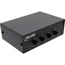 Ein Angebot für InLine Seriell-Umschalter manuell 4-fach, RS232, 9-polig Sub-D InLine aus dem Bereich Signalsteuerung > Datenumschalter (USB, Audio, Seriell) - jetzt kaufen.