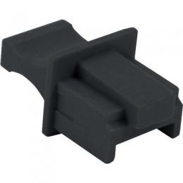 InLine Staubschutz, fr RJ45 Buchse, Farbe: schwarz, 10er Blister