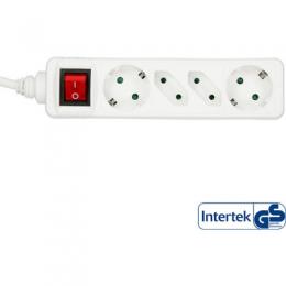 Ein Angebot für InLine Steckdosenleiste, 4-fach, 2x Schutzkontakt + 2x Euro, mit Schalter, 1,5m, wei InLine aus dem Bereich Strom / Energie / Licht > Steckdosenleisten - jetzt kaufen.