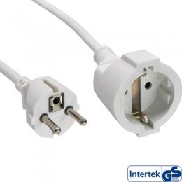 Ein Angebot für InLine Strom-Verlngerung Schutzkontakt Stecker / Buchse, wei, 1m InLine aus dem Bereich Strom / Energie / Licht > Schutzkontakt-Verlngerung - jetzt kaufen.