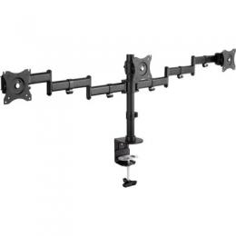 InLine Tischhalterung fr 3x TFT/LCD/LED bis 68cm (27), max. 3x 8kg