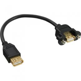 Ein Angebot für InLine USB 2.0 Adapterkabel, Buchse A auf Einbaubuchse A, vergoldete Kontakte, 0,2m InLine aus dem Bereich Kabel > USB > USB intern - jetzt kaufen.