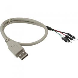InLine USB 2.0 Adapterkabel, Stecker A auf Pfostenanschluss, 0,4m