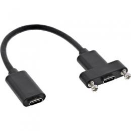 Ein Angebot für InLine USB 3.1 Adapterkabel, Buchse C auf Einbaubuchse C, 0,2m InLine aus dem Bereich Kabel > USB > USB intern - jetzt kaufen.