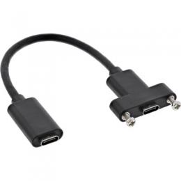 Ein Angebot für InLine USB 3.2 Gen.2 Adapterkabel, Buchse C auf Einbaubuchse C, 0,2m InLine aus dem Bereich Kabel > USB > USB intern - jetzt kaufen.