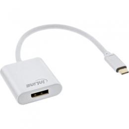 Ein Angebot für InLine USB Display Konverter, USB Typ-C Stecker zu DisplayPort Buchse (DP Alt Mode), 4K2K, silber, 0.2m InLine aus dem Bereich Eingabe / Ausgabe > USB Grafikkarte - jetzt kaufen.