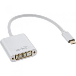 Ein Angebot für InLine USB Display Konverter, USB Typ-C Stecker zu DVI Buchse (DP Alt Mode), silber, 0.2m InLine aus dem Bereich Eingabe / Ausgabe > USB Grafikkarte - jetzt kaufen.