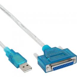 Ein Angebot für InLine USB zu 25pol parallel, Drucker-Adapterkabel InLine aus dem Bereich Adapter / Konverter > USB -> Seriell / Parallel - jetzt kaufen.