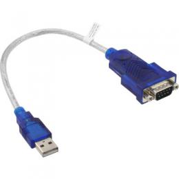 InLine USB zu Seriell Adapterkabel, Stecker A an 9pol Sub D Stecker