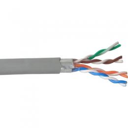InLine Verlegekabel, F/UTP, Cat.5e, AWG24 CCA, PVC, 100m