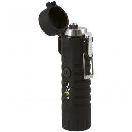 inolight Lichtbogen-Feuerzeug CL8, mit integrierter LED-Taschenlampe, wasserdicht