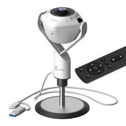 j5create 360° AI untestützte Webcam mit Lautsprecher, Mikrofon
