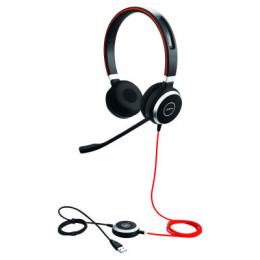 Jabra Evolve 40 Headset, Stereo, Kabelgebunden, USB, 3,5mm Klinke, Optimiert für Unified Communication