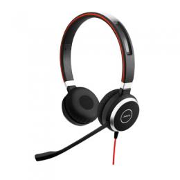 Jabra Evolve 40 Headset, Stereo, USB-C, 3,5mm Klinke, Optimiert für Skype for Business