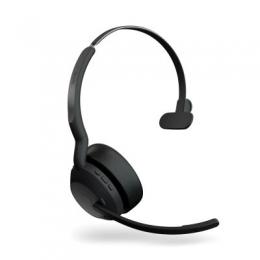 Jabra Evolve2 55, Mono-Bluetooth-Headset, 4 Mikrofone MS Teams zertifiziert, Aktive Geräuschunterdrückung (ANC), incl. Link 380 USB-C Bluetooth®-Adapt