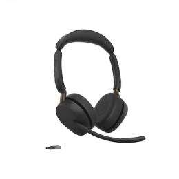 Jabra Evolve3 65 Stereo, LINK 390a, UC, Ladestation