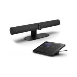 Jabra PanaCast 50 Video Bar System, UC Kompatibel HD-4K-Auflösung, Multi-Kamera-Array mit 180°-Panorama-Ansicht, 4 Lautsprecher, PanaCast Control Touc