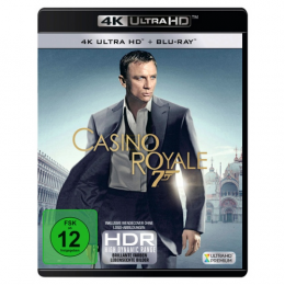 James Bond - Casino Royale       (4K-UHD + Blu-ray)