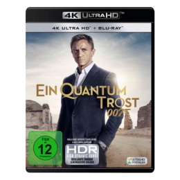 James Bond - Ein Quantum Trost       (4K-UHD + Blu-ray)
