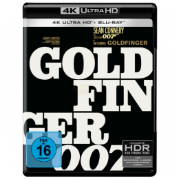 James Bond - Goldfinger      (4K-UHD + Blu-ray)
