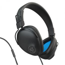 JLab Studio Pro Wired Over Ear Kopfhörer, Kabelgebunden Universelles Mikrofon, Faltbar für einfache Aufbewahrung/Reisen, USB-C Ladekabel