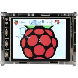 Joy-IT Acryl Gehäuse für Raspberry Pi und das 8,128-cm-(3.2