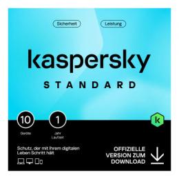 Kaspersky Standard Anti-Virus [10 Geräte - 1 Jahr]